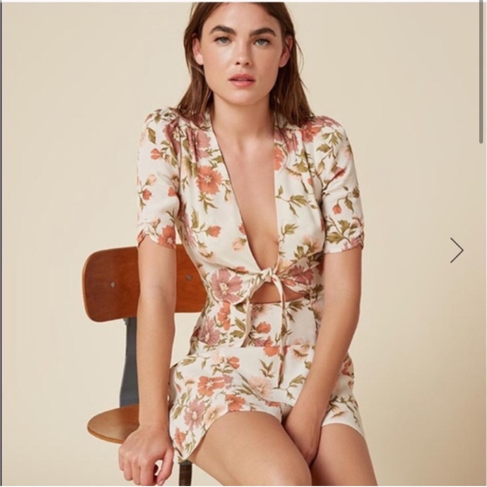 Reformation Sonoma Grace floral dress